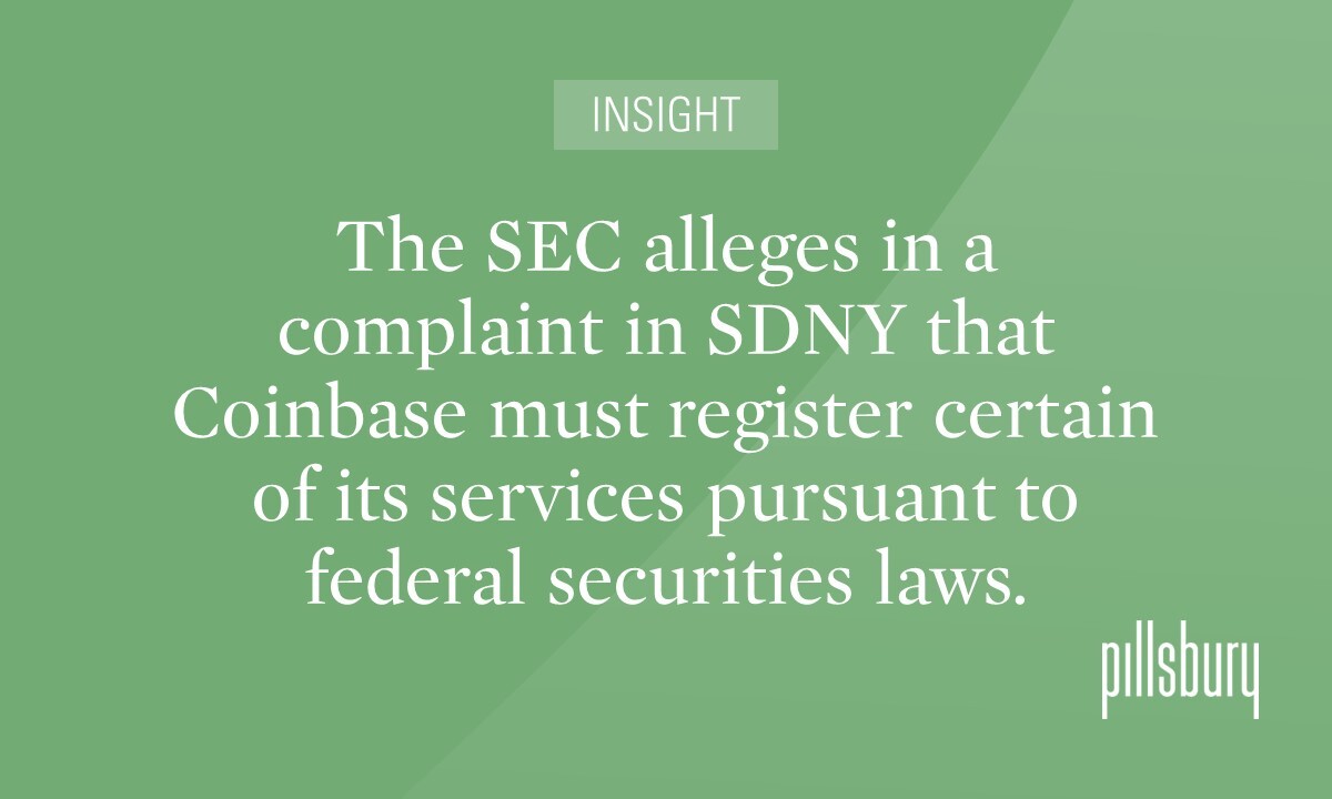 SEC Complaint Filing: Unregistered Offer and Sale of Staking Program Securities